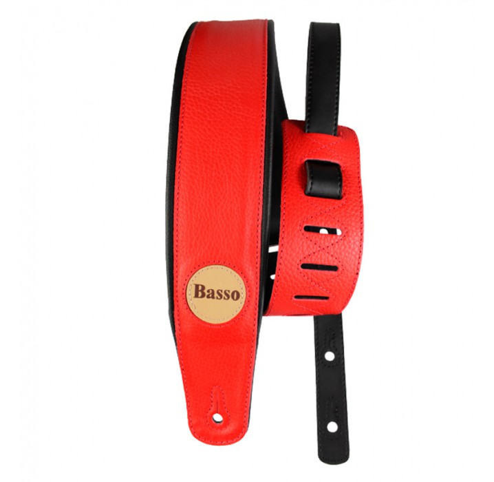 Basso serie cuero roja CLA05 Correa para guitarra envio gratis