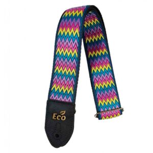 Basso ECOINDIAN02 vegana linea india azul correa para guitarra envio gratis