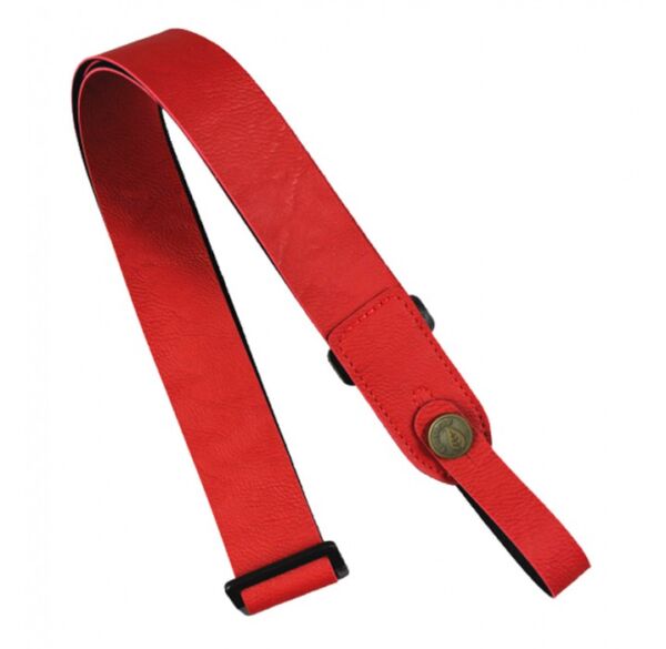 Basso UKECO04 serie eco vegana roja correa para guitarra, bajo y ukelele