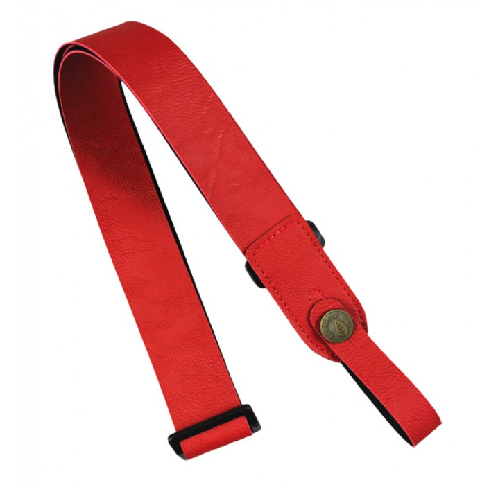 Basso UKECO04 serie eco vegana roja correa para guitarra, bajo y ukelele