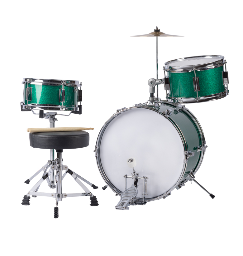 Jinbao 1042GRN bateria infantil verde envio gratis 3 Jinbao 1042GRN bateria infantil verde envio gratis