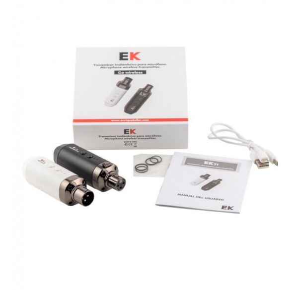 Ek audio transmisor/receptor con señal de alta resolución para micrófono envio gratis