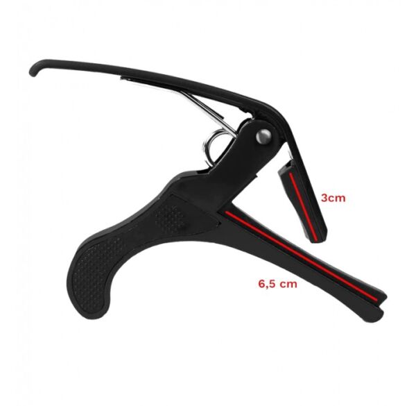 Rockstar cejilla universal de pinza automática color negro envio gratis