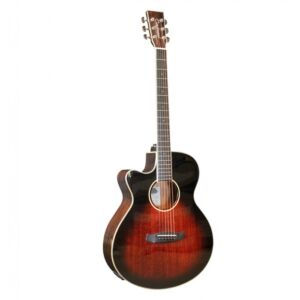 Tanglewood  TW4AVBLH guitarra electroacústica mini jumbo cutaway zurda envio gratis