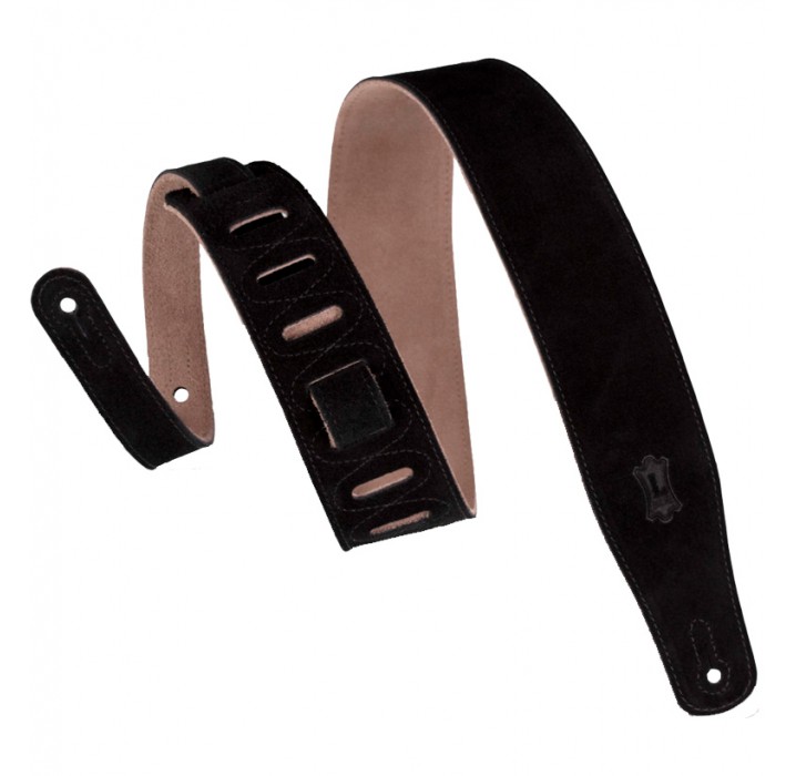 Levy's MS26-BLK Classic Series correa para guitarra de ante envio gratis