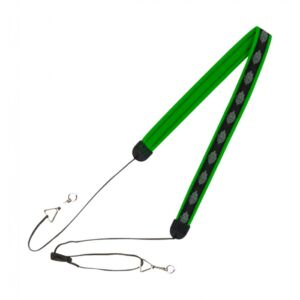 Ortolá Nº 3 verde correa para guitarra envio gratis