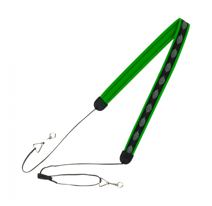 Ortolá Nº 3 verde correa para guitarra envio gratis