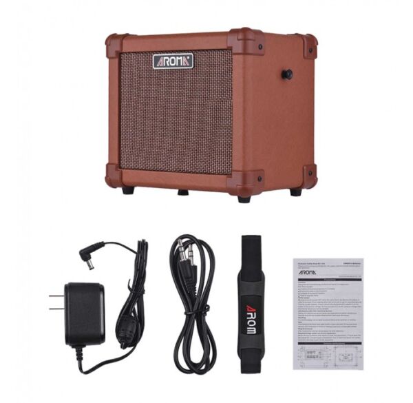 Aroma AG10A amplificador de guitarra acústica 10W envio gratis