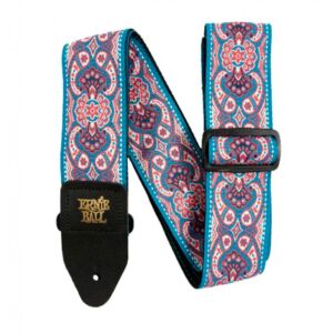 Ernie Ball EB4666 jacquard – pink paisley correa para guitarra y bajo envio gratis