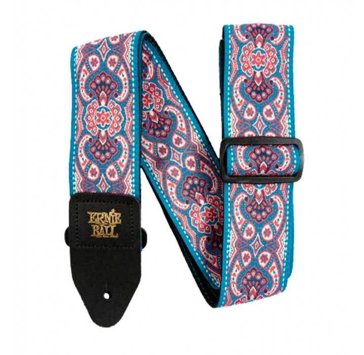 Ernie Ball EB4666 jacquard - pink paisley correa para guitarra y bajo envio gratis