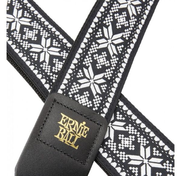 Ernie Ball EB4665 jacquard - midnight blizard correa para guitarra y bajo