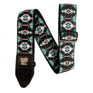 Ernie Ball EB5325 jacquard – southwestern turquoise correa para guitarra y bajo envio gratis