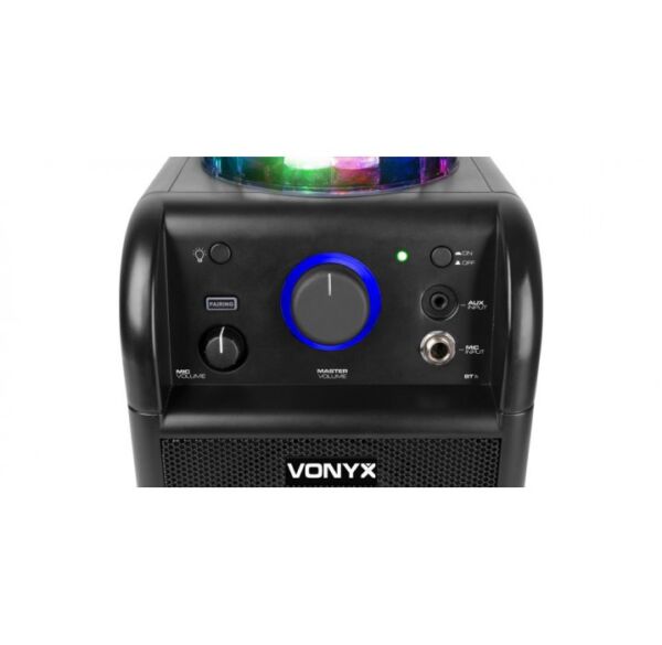 Vonyx SBS50B Altavoz Portatil con Bluetooth y Bola Led envio gratis