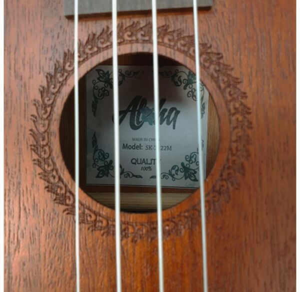 Aloha SK2122-M ukelele soprano con funda con cuerpo de caoba envio gratis