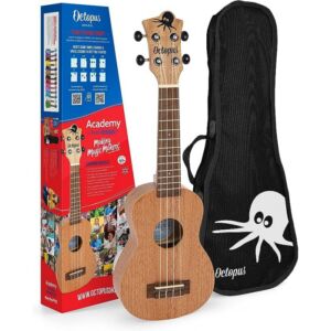 Octopus Uk205 NAT ukelele soprano con funda en color natural envio gratis