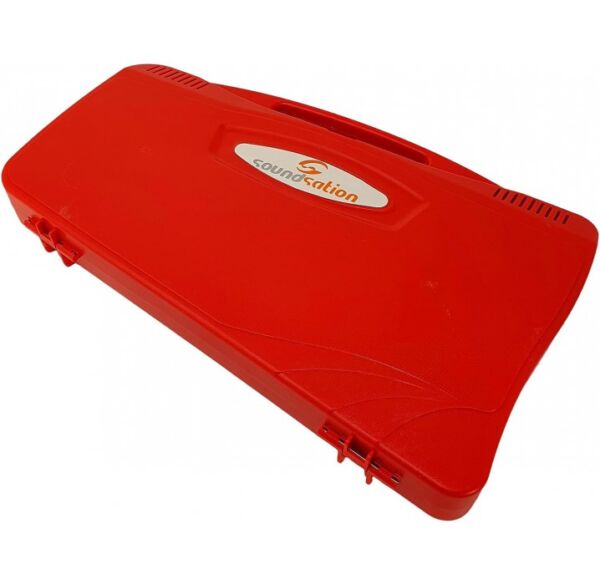 Soundsation SG25NRD carrillón metalófono rojo con 25 teclas plateadas envio gratis