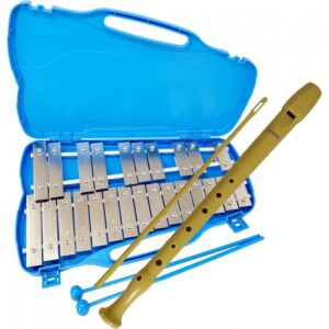 Rockstar Pack Metalófono AX25N2 y Flauta Dulce 9508 envio gratis