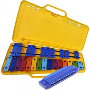 Rockstar Pack Metalófono AX25N3 y Armónica L417 envio gratis