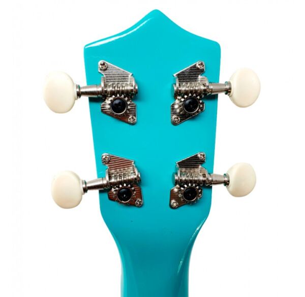 Ukelele soprano Maui Sunny 10TQ color azul turquesa con funda envio gratis