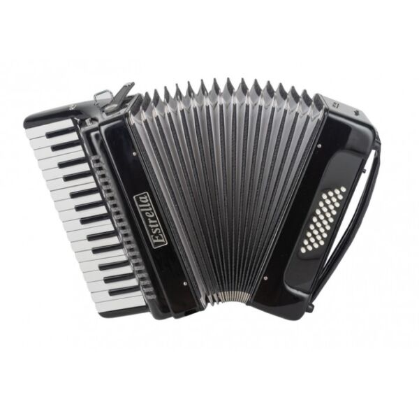 Estrella 30/32 N acordeón 32 teclas en color negro envio gratis
