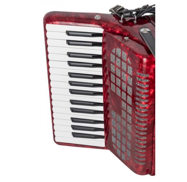 Estrella 30/32 R acordeón 32 teclas en color rojo envio gratis