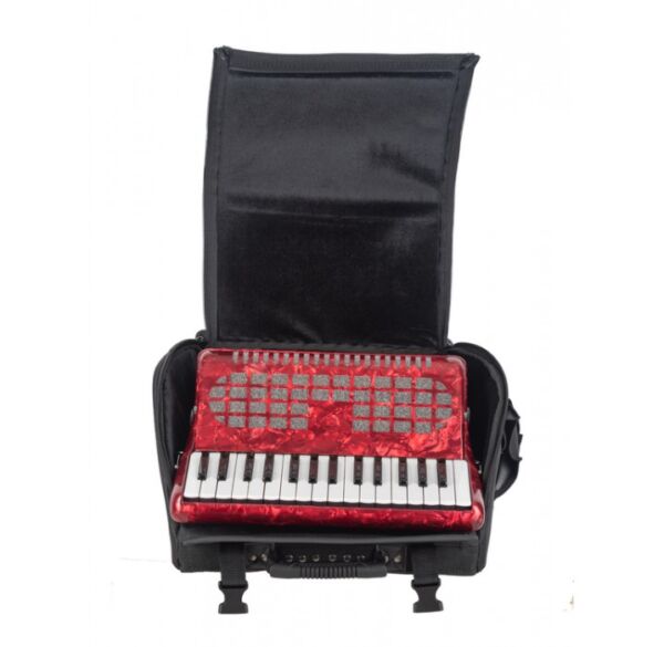 Estrella 30/32 R acordeón 32 teclas en color rojo envio gratis