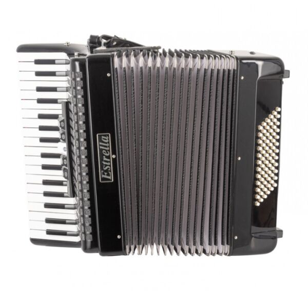 Estrella 34/72N acordeón de 34 teclas negro envio gratis