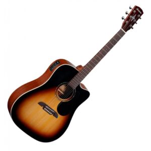 Alvarez RD26CESB guitarra electroacústica con funda y color sunburst envio gratis