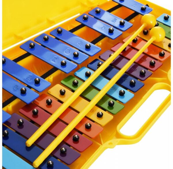 Pack 16 carrillones Angel AG-25N3 25 notas color amarillo envio gratis