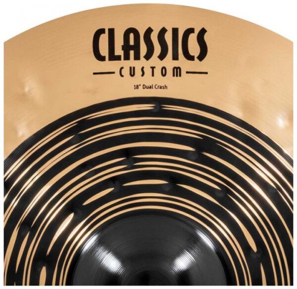 Meinl CC18DUC Crash 18" Classics Custom Dual plato para bateria envio gratis