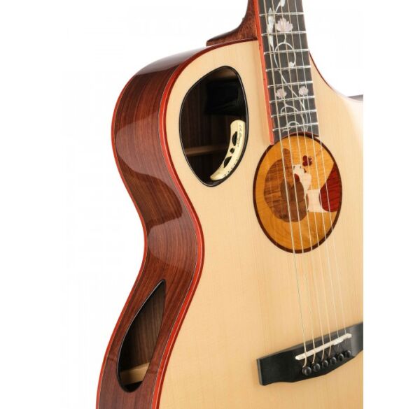 Cort Roselyn Redux guitarra acústica natural con estuche envio gratis