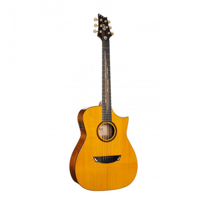 Cort Luxe II guitarra electroacústica en color natural con funda envio gratis