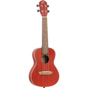 Ortega RUFIRE Ukelele concierto color rojo envío gratis