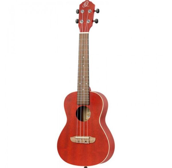 Ortega RUFIRE Ukelele concierto color rojo