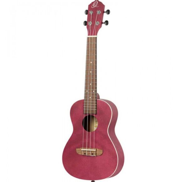 Ortega RURUBY ukelele concierto color rubí