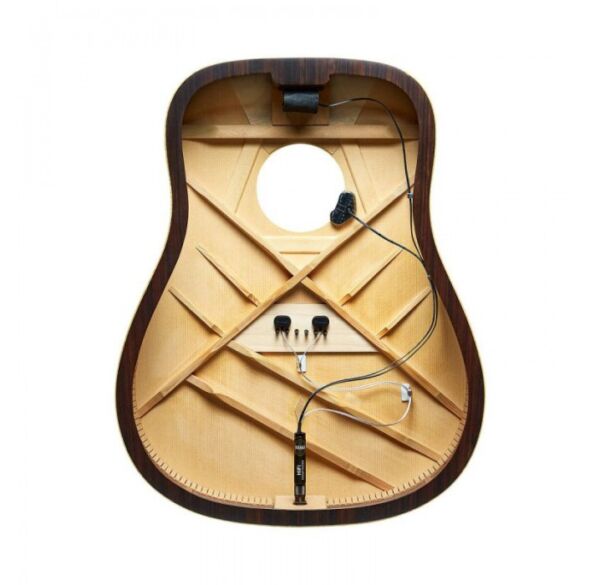 LR BAGGS Hifi Bridge Plate pastilla para guitarra acústica