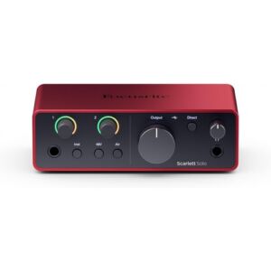 Focusrite Scarlett Solo 4th Gen interface de audio envio gratis