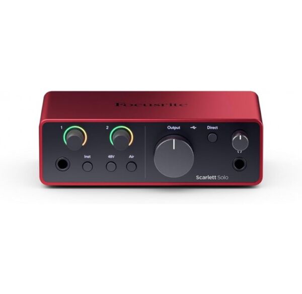Focusrite Scarlett Solo 4th Gen interface de audio envio gratis