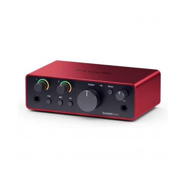 Focusrite Scarlett Solo 4th Gen interface de audio envio gratis
