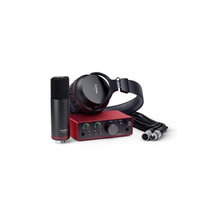 Focusrite Scarlett Solo Studio 4th Gen Set envio gratis