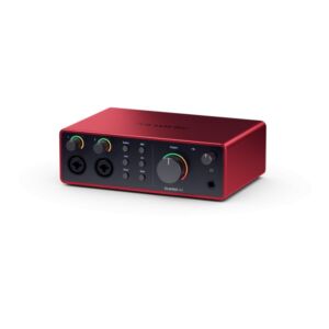 Focusrite Scarlett 4i4 4th gen interface de audio envio gratis
