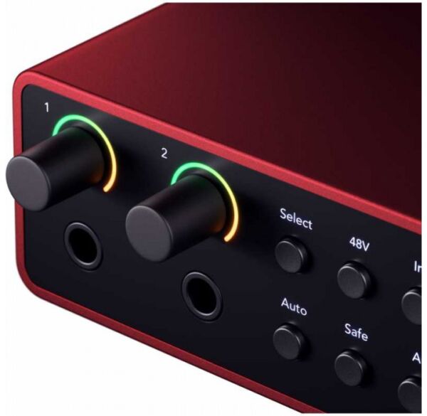 Focusrite Scarlett 4i4 4th gen interface de audio envio gratis