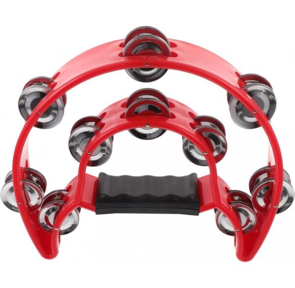 Rockstar HMT02 Pandereta Media Luna color rojo envio gratis