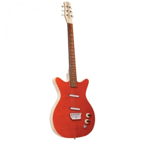 Danelectro 59 Divine Flame Maple Guitarra Electrica envio gratis