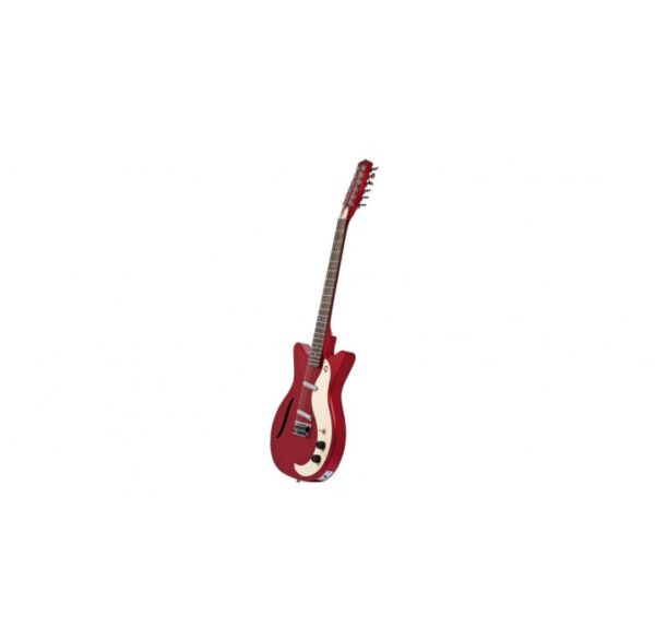 Danelectro Vintage 12 Red Metallic Guitarra Electrica 12 Cuerdas envio gratis