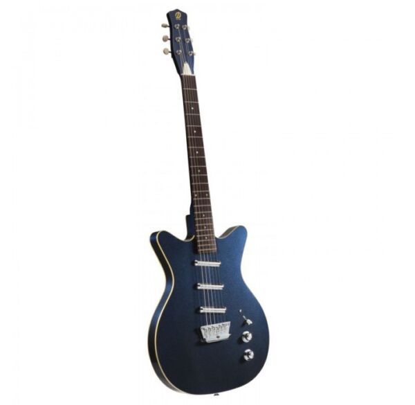 Danelectro 59 Triple Divine Blue Metallic guitarra eléctrica envio gratis