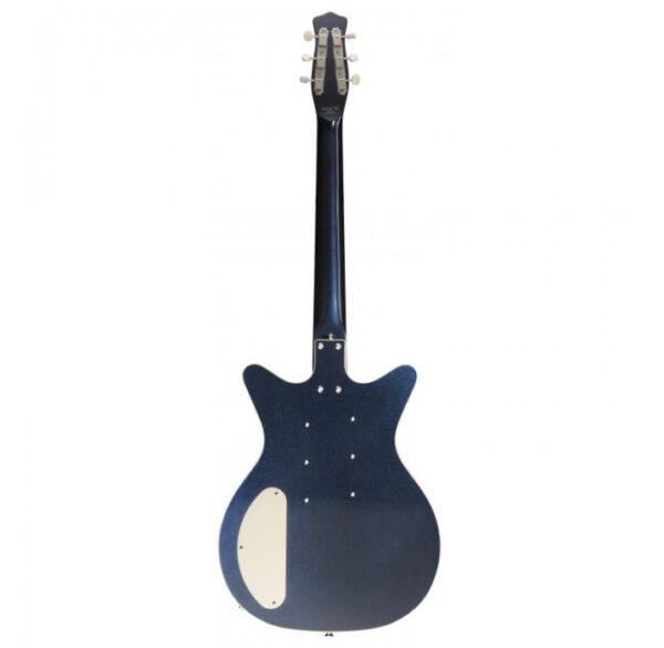 Danelectro 59 Triple Divine Blue Metallic guitarra eléctrica envio gratis