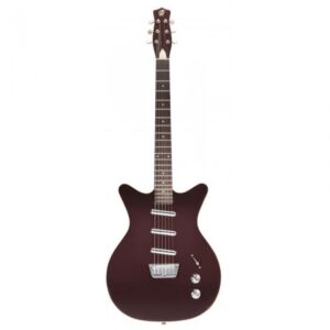 Danelectro 59 Triple Divine Dark Burgundy guitarra eléctrica envio gratis