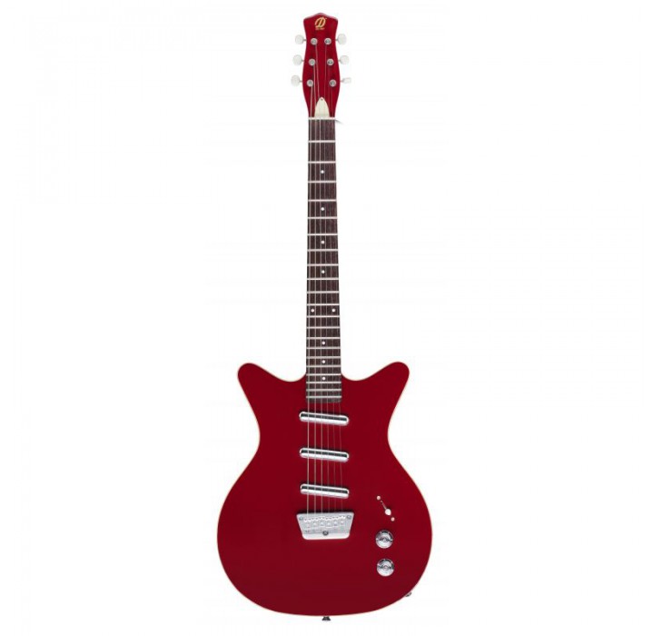 Danelectro 59 Triple Divine Red guitarra eléctrica