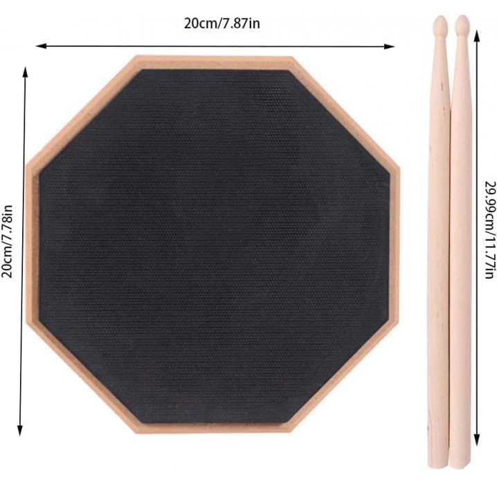 Rockstar LDP-8 BK pad de prácticas de 20 cm envio gratis
